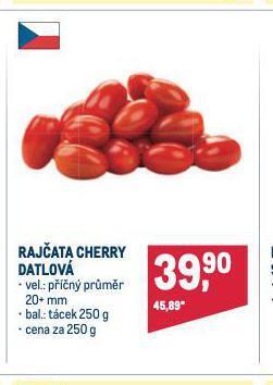 Makro Rajčata cherry nabídka