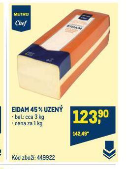 Makro Eidam uzený sýr nabídka