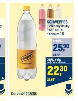 Makro Schweppes nabídka