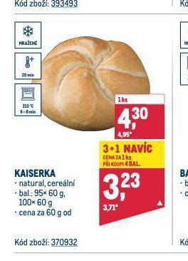Makro Kaiserka nabídka