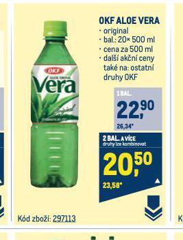 Makro Okf aloe vera nabídka