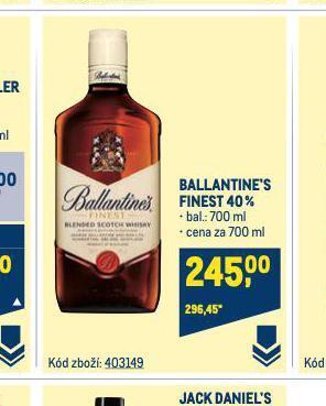 Makro Ballantine's finest nabídka
