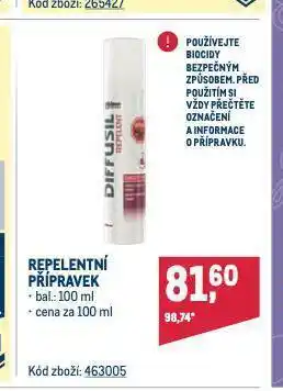 Makro Diffusil repelent nabídka