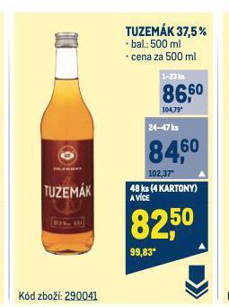 Makro Tuzemák nabídka