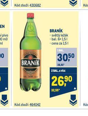 Makro Pivo braník nabídka