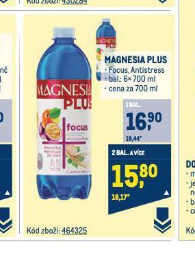 Makro Magnesia plus nabídka