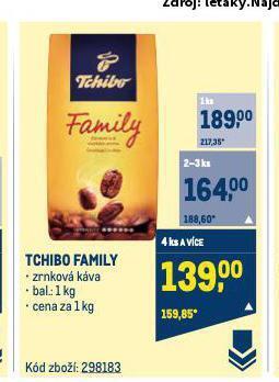 Makro Káva tchibo nabídka