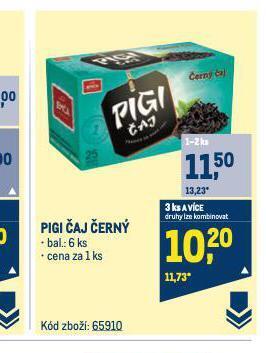 Makro Pigi čaj černý nabídka