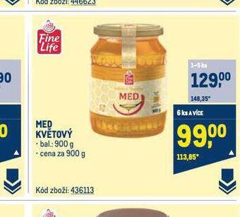 Makro Med květový nabídka