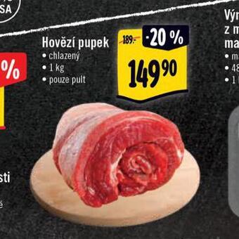 Albert Hovězí pupek nabídka