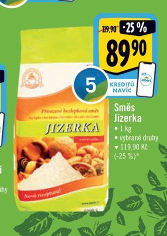 Albert Směs jizerka nabídka