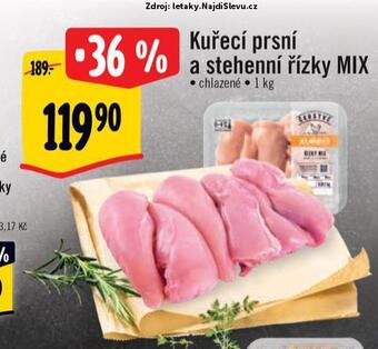 Albert Kuřecí prsní a stehenní řízky nabídka