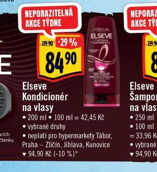 Albert Elseve kondicionér nabídka