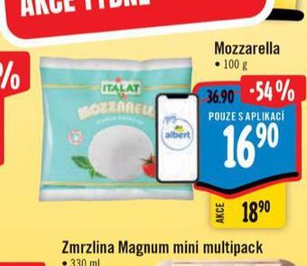 Albert Mozzarella sýr nabídka