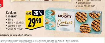 Albert Cookies sušenky nabídka