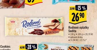 Albert Sedita rodinné oplatky nabídka