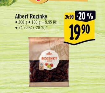 Albert Rozinky nabídka