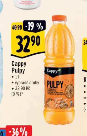 Albert Cappy pulpy nabídka