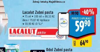 Albert Lacalut zubní pasta nabídka