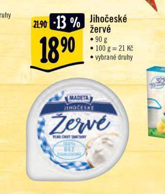 Albert Jihočeské žervé nabídka