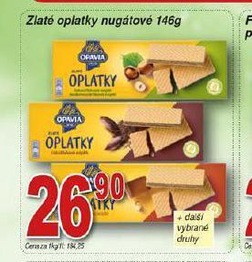 Hruška Zlaté oplatky nabídka