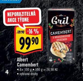 Albert Camembert nabídka