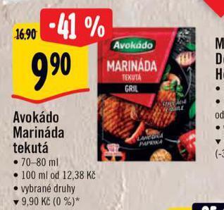 Albert Avokádo marináda tekutá nabídka