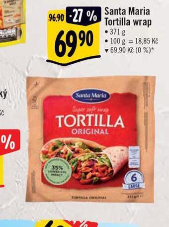 Albert Santa maria tortilla wrap nabídka
