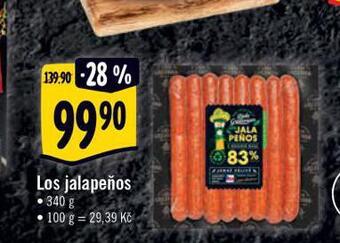 Albert Los jalapeňos nabídka