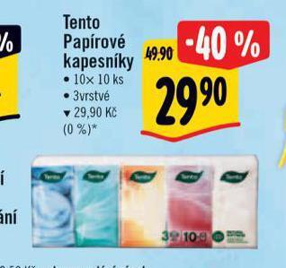 Albert Tento papírové kapesníky nabídka