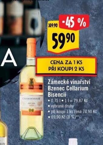 Albert Zámecké vinařství bzenec nabídka