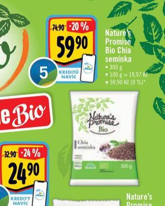 Albert Bio chia semínka nabídka