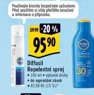 Albert Diffusil repelent nabídka