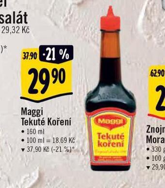 Albert Maggi tekuté koření nabídka