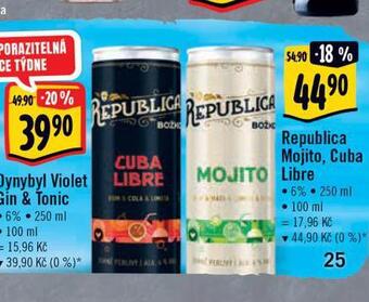 Albert Republica mojito nabídka