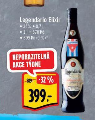 Albert Legendario elixir nabídka
