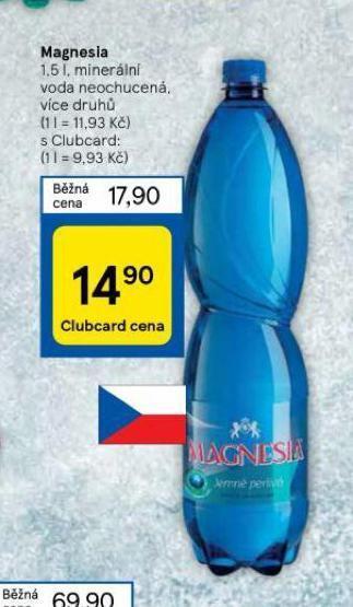 Tesco Magnesia nabídka