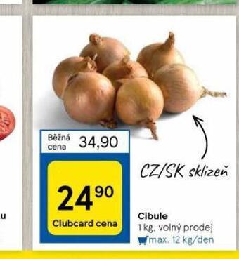 Tesco Cibule nabídka