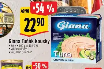 Albert Giana tuňák nabídka