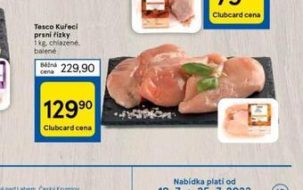 Tesco Kuřecí prsní řízky nabídka