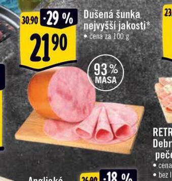 Albert Dušená šunka nabídka