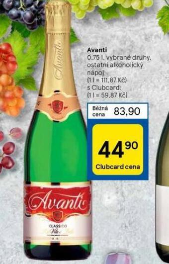 Tesco Avanti nabídka