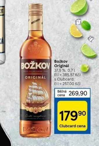 Tesco Božkov originál nabídka