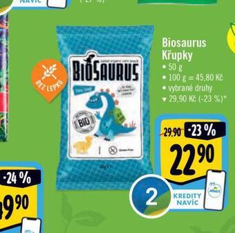 Albert Biosaurus křupky nabídka