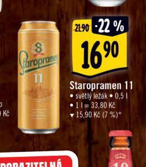 Albert Pivo staropramen nabídka