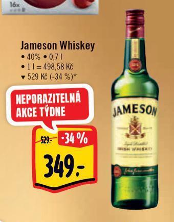 Albert Jameson whiskey nabídka