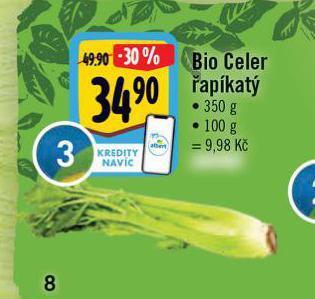 Albert Bio celer řapíkatý nabídka