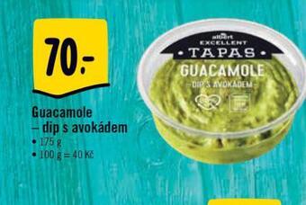 Albert Guacamole - dip s avokádem nabídka
