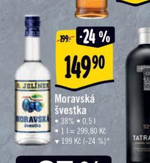 Albert Moravská švestka nabídka