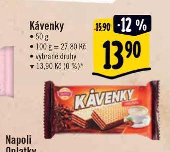 Albert Kávenky nabídka